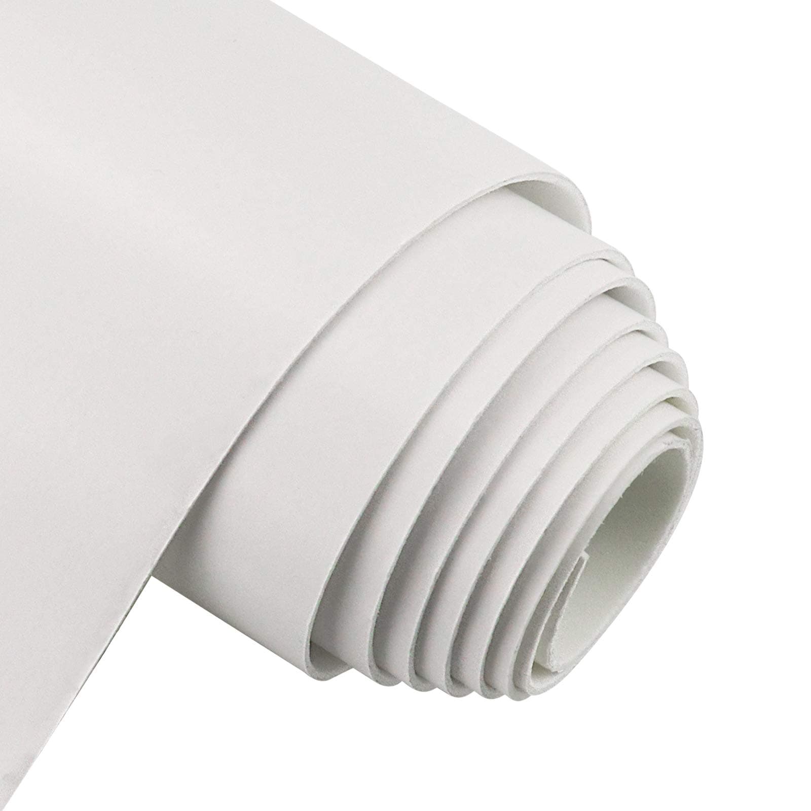 Storystore Foam Insulation Neoprene Sheets with Adhesive,Multi-Function Soundproof Large Marine Closed Cell Neoprene Rubber Roll (W:12 Inch T:1/16 Inch L:59 Inch,White)