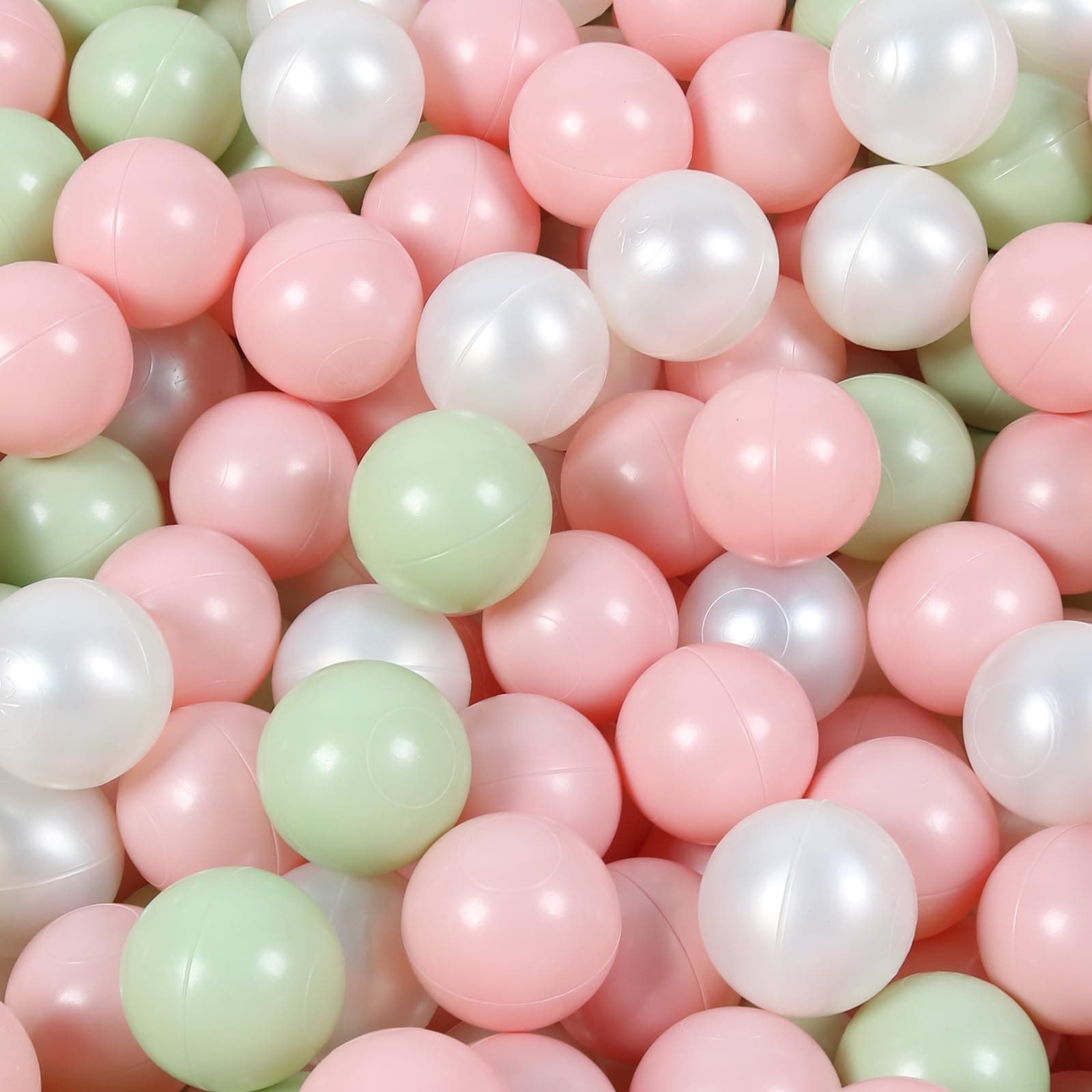 TRENDBOX Ball Pit Balls Plastic Balls for Ball Pit Pool Playpen Babies Kids Children Birthday Parties