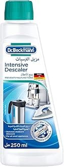 Intensive Descaler for Iron, Kettles, Coffee Machine, 250ml | Removes Stubborn Limescale-With Active Power Formula-Works Faster-Effective-Easy to Use-For all Small Appliances