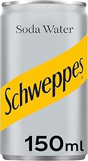SCHWEPPES SODA WATER 150ML X 24