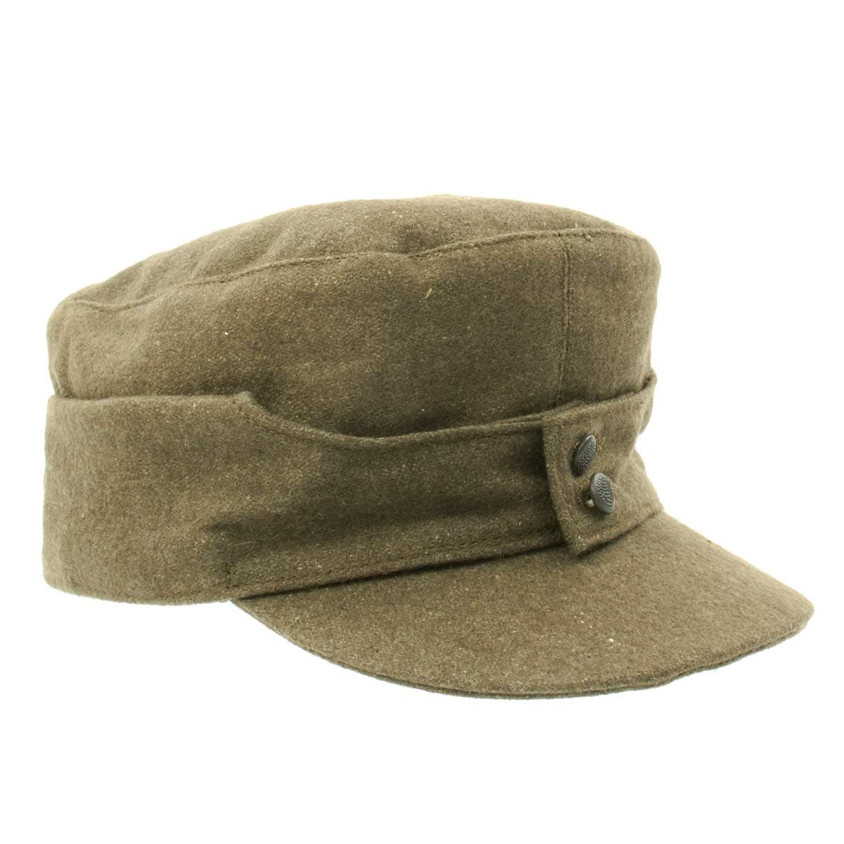 German WWII M43 Cap in Field Grey Wool- Size
