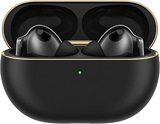 HUAWEI FreeBuds Pro 4, Accept-reject calls with Head Motion Controls, Dual-driver True Sound, Intelligent Dynamic ANC, compatible with iOS & Android, AI call-noise-cancellation, Black