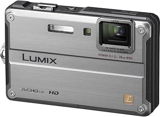 Panasonic Lumix DMC-TS2 14.1 MP Waterproof Digital Camera with 4.6x Optical Image Stabilized Zoom with 2.7-Inch LCD (Silver)