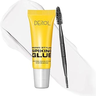 Brow Styling Spiking Glue, Eyebrow Gel Instant Lift and Styling, Long-Lasting Hold Clear Eyebrow Setting Gel for Fluffy Defined Brows and Flawless Natural Finish