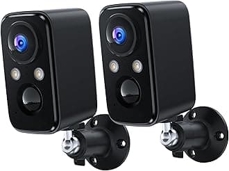 Security Cameras Wireless Outdoor Battery: 2K WiFi Camera Indoor for Home Security System - Video Surveillance Equipment Waterproof - 5G Not Supported