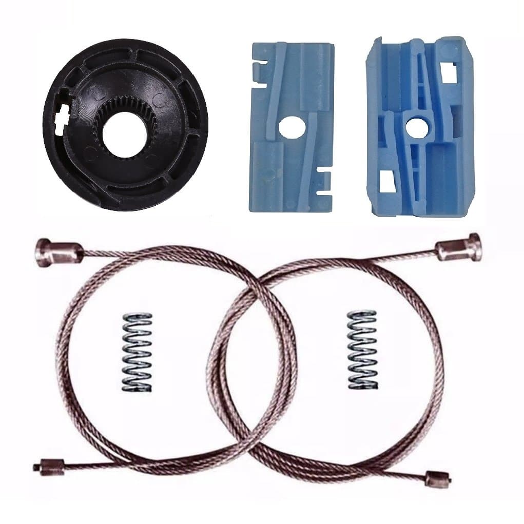 LadaAuto WR19 Rear Left Driver Side Quarter Panel Window Regulator Repair Kit For X100 Jaguar XK8 XKR Convertible Cabriolet C2N3914 C2N 3914