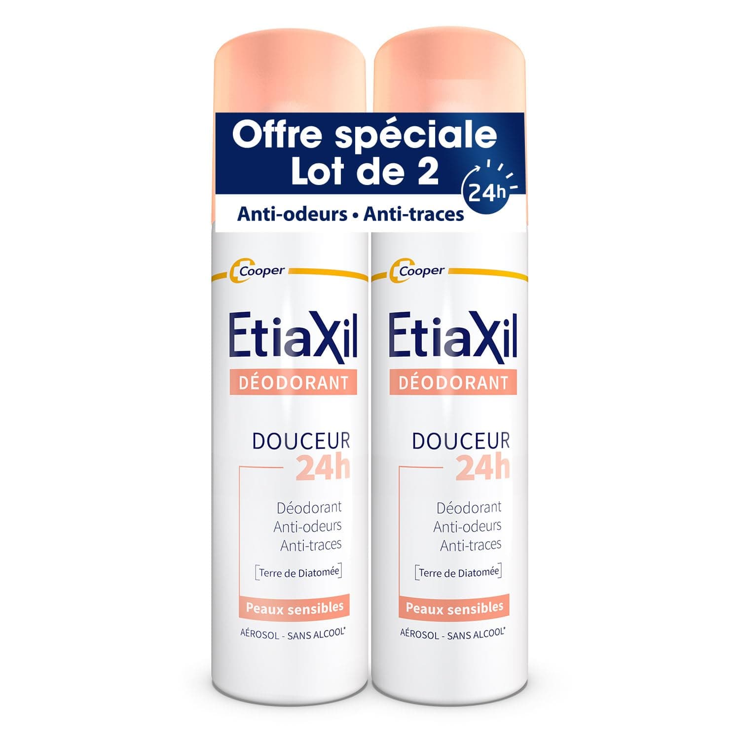 Gentle Deodorant 48H 2 x 150ml
