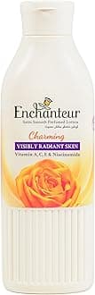 Satin Smooth Charming Lotion - 250ml | Aloe Vera & Olive Butter Infused | Silky Skin For All Skin Types | Experience Elegance & Satin Smoothness With Enchanteur
