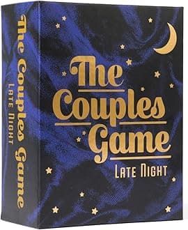 The Couples Game Late Night [Fun Adult Card Game for Date Nights | Romantic Couples Gift for Him or Her | 150 Questions for 2 Players | Perfect For Anniversary, Engagement, Valentine's Gift]