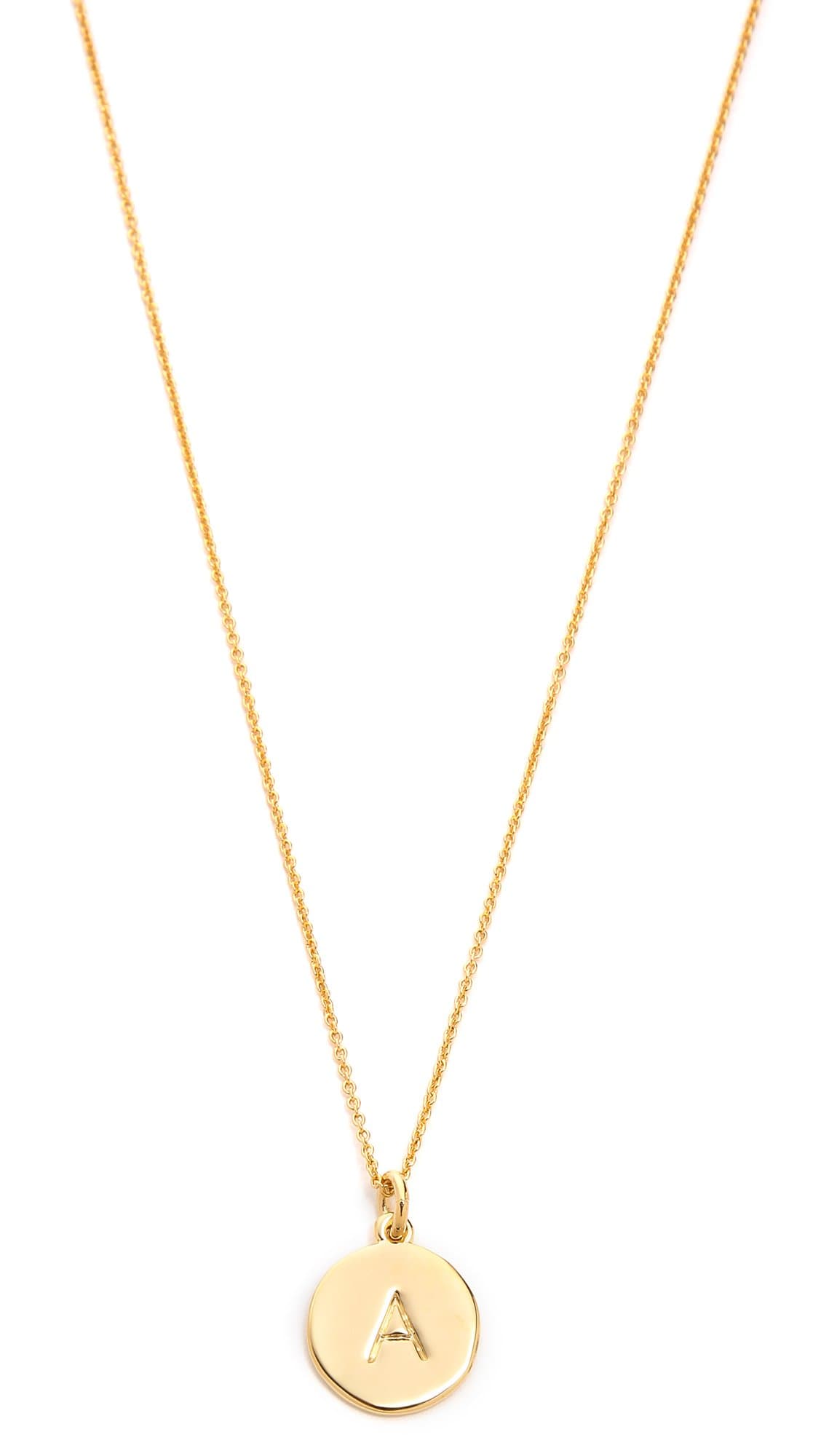 Gold Initial Pendant