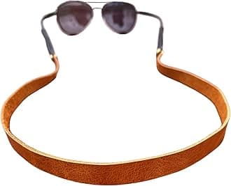 Full-grain Leather Glasses Strap Handmade Sports Sunglasses Eyeglasses Holders Around Neck Gifts for Men Women