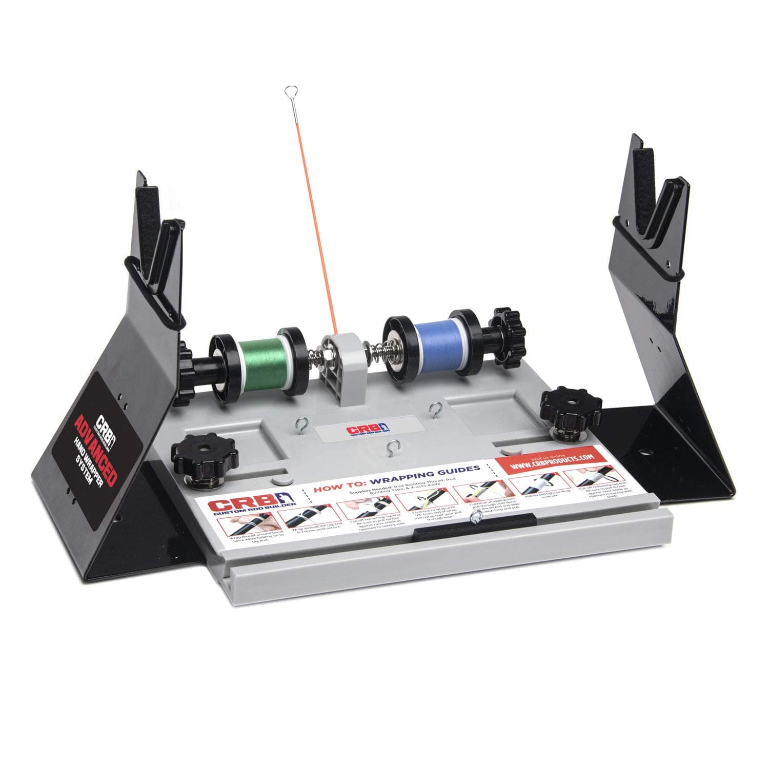 CRB Custom Rod Builder Advanced Hand Wrapper System - 2 Spool