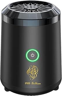 Electric Incense Burner,Portable USB Aroma Diffuser, Rechargeable Arab bakhoor Muslim Incense Holder for Car and Home