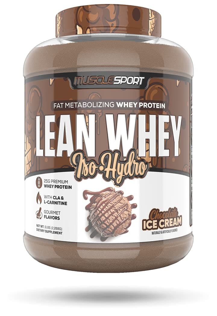 Lean Whey Revolution™ Protein Powder - Whey Protein Isolate - Low Calorie, Low Carb, Low Fat, Incredible Flavors - 25g Protein per Scoop - 5lb Chocolate Ice Cream