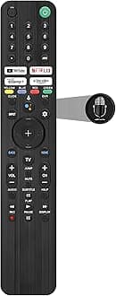 Upgraded Voice Remote Replacement for Sony Smart TV Remote Control, Replaces Remote RMF-TX520U/TX500U RMF-TX310U/TX300U RMF-TX900U/TX800U, Compatible with Sony Bravia 2019-2025 XBR/XR/KD/K Smart TVs