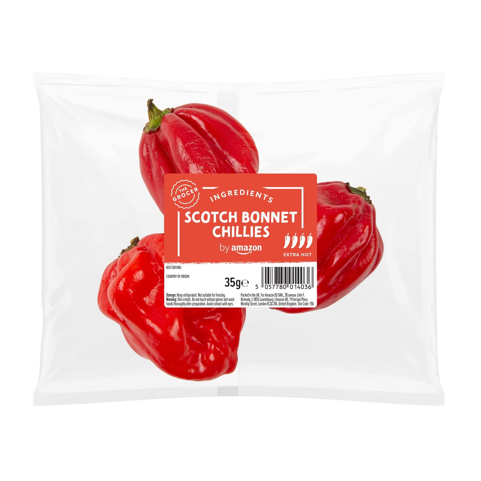 Scotch Bonnet Chillies, 35g