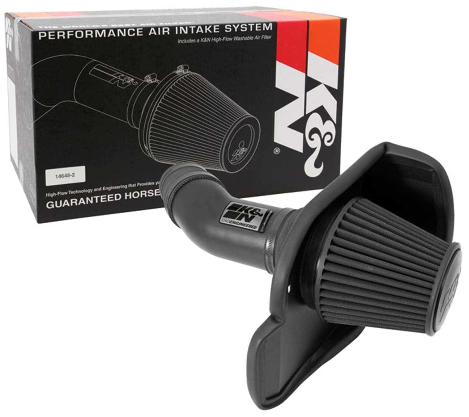 K&N Cold Air Intake Kit: High Performance, Increase Horsepower: Compatible with 2011-2019 Dodge/Chrysler (Charger, Challenger, 300) 6.4L V8, 71-2545 Brand: K&N