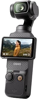 DJI Vlog Camera Osmo Pocket 3 1-Inch CMOS 4K 120fps Video Support Vlog Digital Camera 3-Axis Stabilizer Gimbal Camera Action Camera High-Speed Focus Face Subject Tracking Rotatable 2-Inch Touchscreen