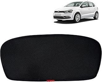 KINGSWAY Accessories Non Magnetic Fix Type Car Sunshades Only Compatible with Volkswagen Polo (Year 2009 to 2022 All Model), Rear Windshield Premium Car Dicky Sun Shade, Pack of 1 Pcs