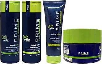 PRIME PRO EXTREME BIO TANIX Brazilian Protein Home Care Premium Shampoo For Chemically Treated Hair Lotus + Protein Hair Shampoo For Women/Men (Prime-S+C+L+M)