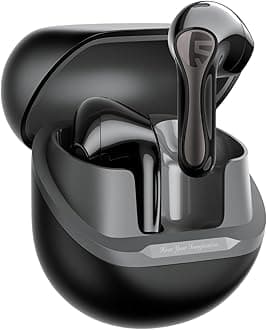 Air5 Lite Wireless Earbuds with Hi-Res Audio, Bluetooth 5.4 Earphones, 13mm Drivers, LDAC Codec, Noise Cancelling Headphones for Calls, Stereo Sound, 30 Hrs, APP Control, Fast Charge