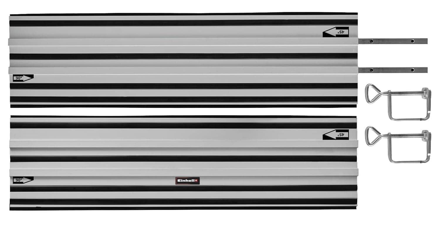 Einhell 4502118 Plunge Saw Guide Rails Alu 2x1000mm