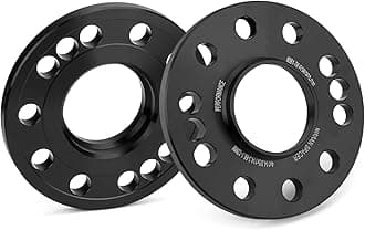 dynofit12mm 5X114.3 Wheel Spacers, 2PCS Hubcentric Wheel Spacer with 66.1mm Hub Bore, Compatible with Nissan 350z 370z Altima Infiniti FX35 G35 G37 M45 Q45 Q50 And More Without Extended Lug Bolts