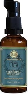Forest Essentials Grooming Beard Oil | Light, Non-Greasy Ayurvedic Beard Growth Oil | For Daily Use
