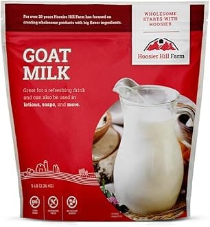 Hoosier Hill Farm Goat Milk Powder, 5LB (Pack of 1)