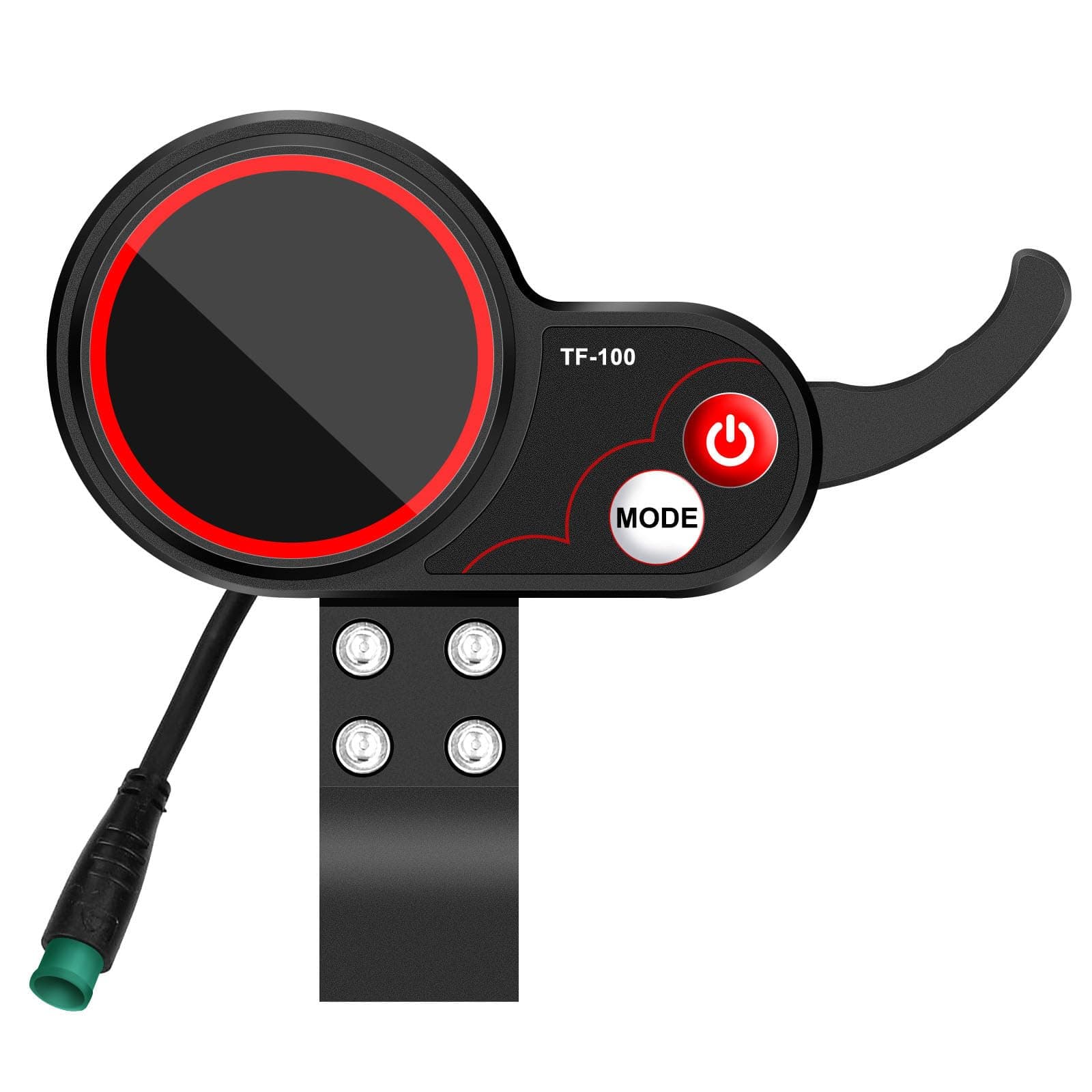 5 Pin TF-100 Electric Display Panel Kit for Kugoo M.4,Electric Scooter Controller,LCD Dashboard Display Screen, TF-100 Electric Display Panel Kit