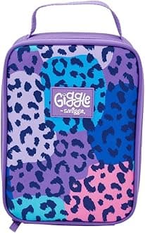 SmiggleLunchbox 'Giggle' Single Compartment Insulated (Lilac Leopard Print) (446758 x multi)