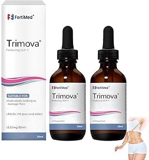 Trimova Burning Drops, Vitamin Supplement Drops for Men and Women, Natural Vitamin Supplement for Men and Women (2Pcs)