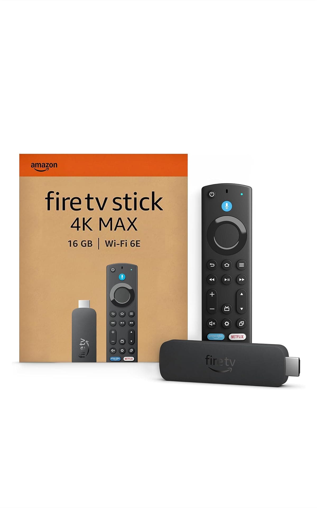 Fire TV Stick 4K Max (Newest gen), supports Wi-Fi 6E, Ambient Experience