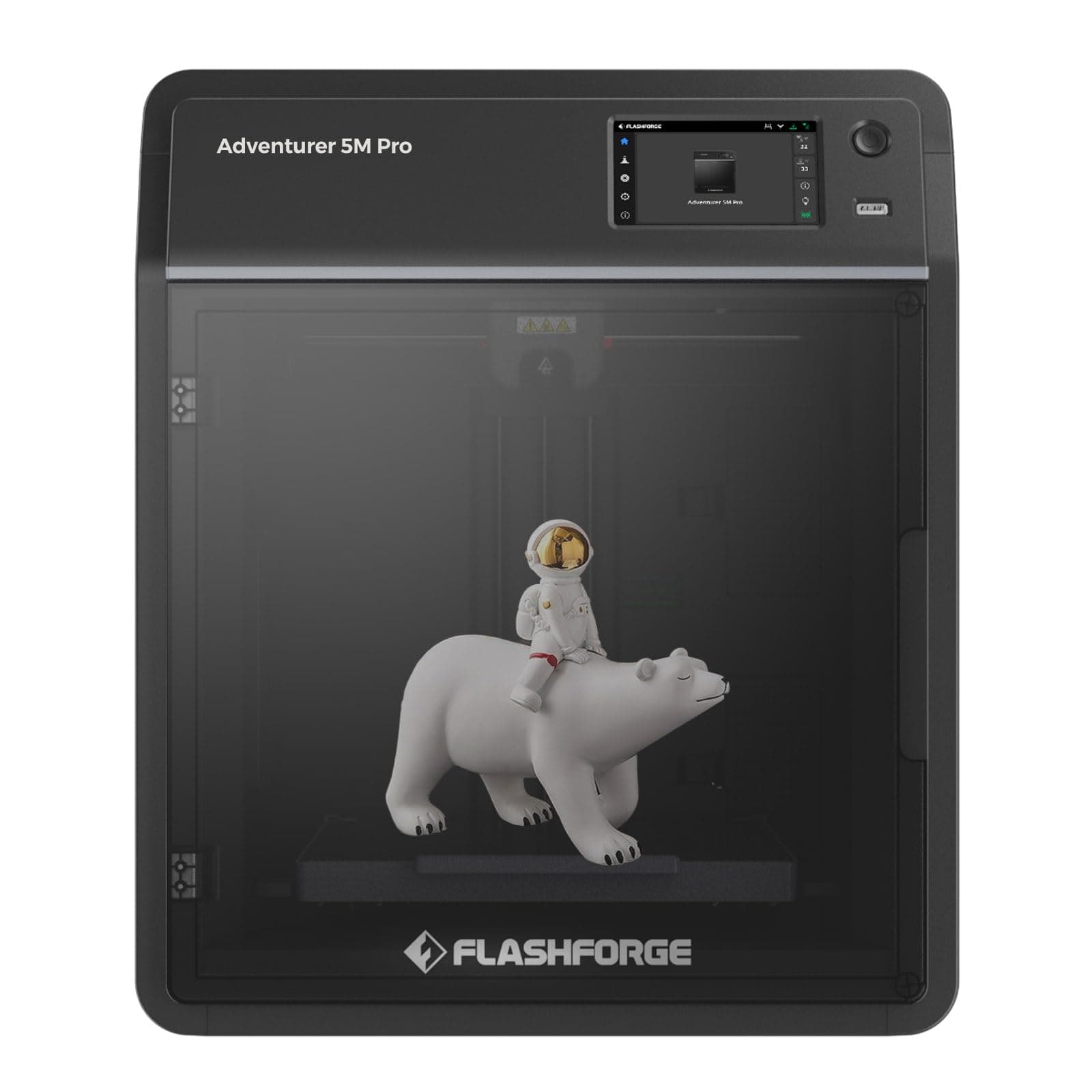 Flashforge Adventurer 5M Pro 3D Printer with High Speed Printing, Max 600mm/s, Fast Heating with 280° Nozzle, Internal and External Circulation, Dual Air Filtration