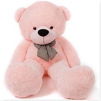 Soft Toy Teddy Bear 3 Feet for Girl Furry Soft Teddy Bear | Plushie Soft Toys for Kids | Plush Soft Toys for Baby Boys and Girls Kids - Teddy | Birthday & Valentine Gift (Pink)