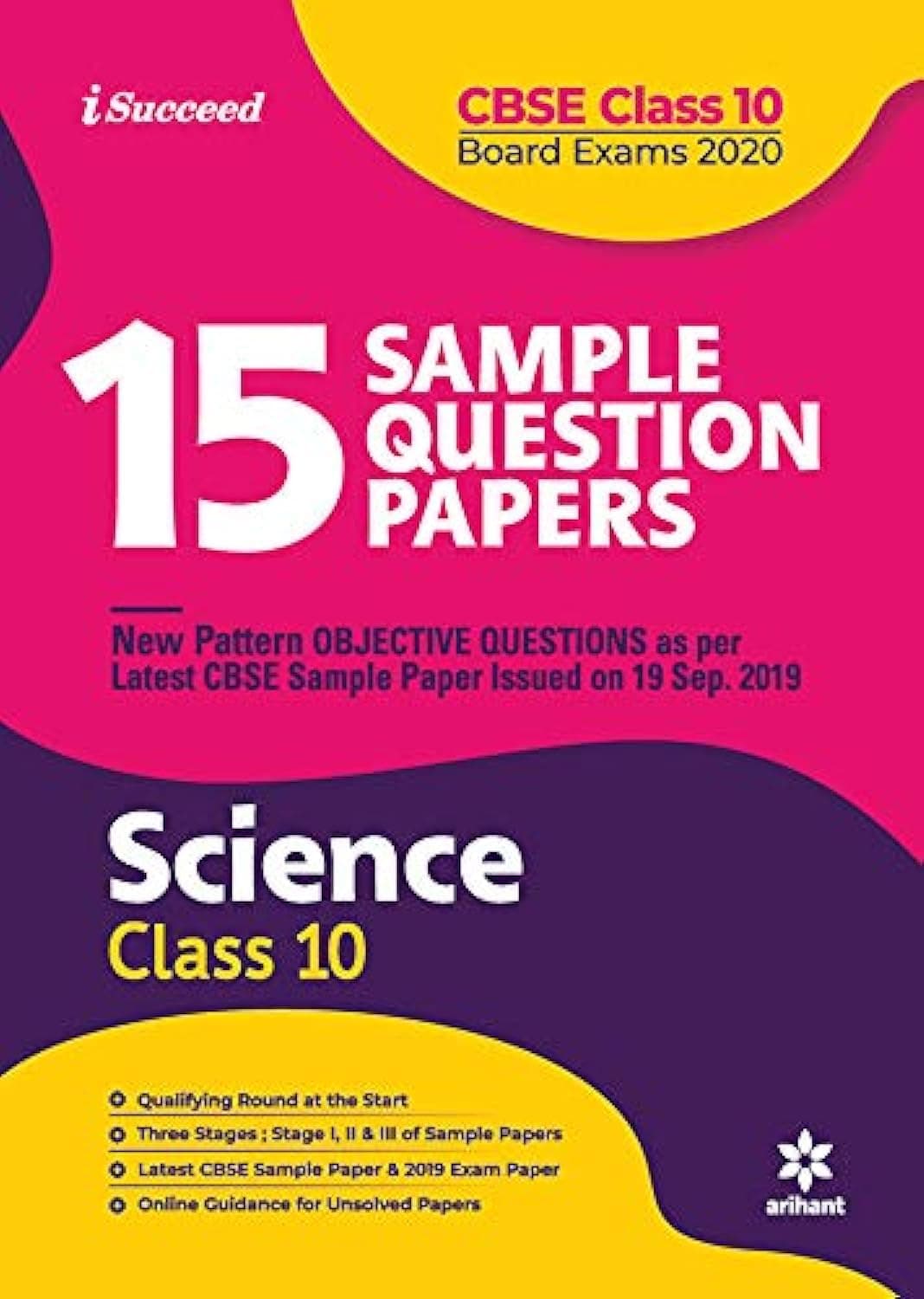 15 Sample Question Paper Science Class 10th CBSE 2019-2020 (Old Edition) Paperback – 18 October 2019