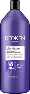Redken Blondage Color Depositing Purple Conditioner For Blonde Hair - Tones & Moisturizes Brassy Hair