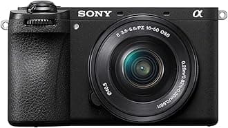 Alpha 6700 | APS-C Mirrorless Camera Black with Sony 16-50mm Lens