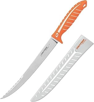 DX10S DEXTREME Dual Edge Stiff Fillet Knife, 10"