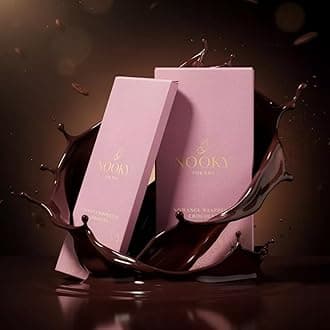 Nooky Dark Chocolate Bars For Her|Luxurious Dark Chocolate For Uplifting Mood|Best Gift For Her (Pack Of 2),58 Gram