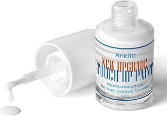 Porcelain Sink Touch Up Paint, Porcelain Repair Kit White & Appliance Paint for Chips, Scratches, Cracks and Spots on Enamel, Acrylic, Porcelain, Sinks, Tubs in Kitchen and Bathroom(Matte White)