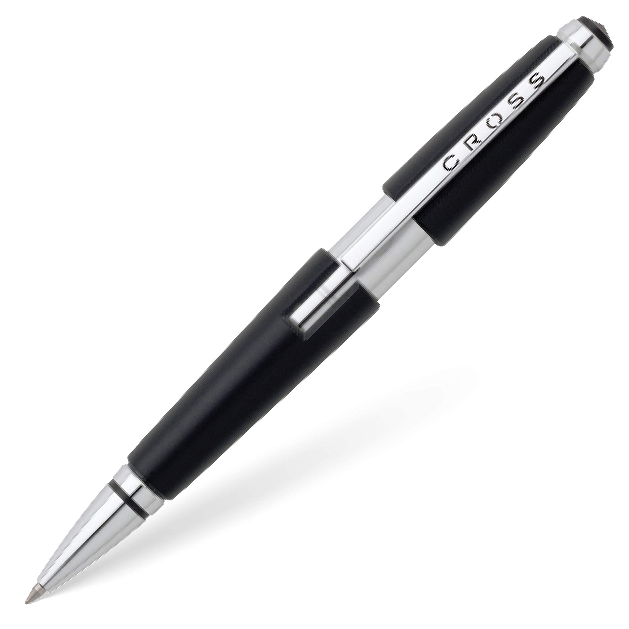 Edge Jet Black Rollerball Pen - AT0555-2