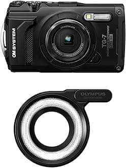 OM SYSTEM Tough TG-7 and LG-1 LED Light