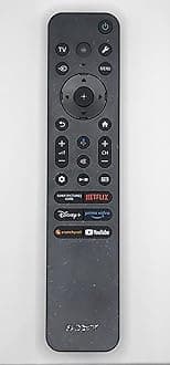 New Remotes Replacement for Sony RMF-TX920U TV Remote Control for 2024 and 2025 Sony TVs Backlit, Voice, Remote Finder, USB Changing and Cleanable Case