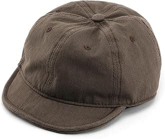 Women's Vintage Short Brim Baseball-Cap Adjustable Unstructured Soft Cotton Plain Dad-Hat for Men Women