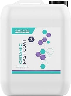 Marine Ceramic Fast Coat, Spray-on Wipe-Off Protective Marine Ceramic Coating for Boats, Yachts, Powerboats and Jet Skis, Dirt and Water-Repellent, 5L - 6 Months Protection