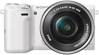 Sony NEX-5TL/S Mirrorless Digital Camera with 16-50mm Power Zoom Lens (Silver)