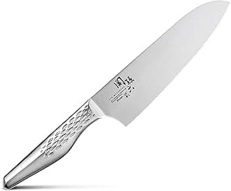 kaigroup A Shell Seal Seki Magoroku six Kitchen Knives (Santoku Knife, 165mm) (AB-5156)