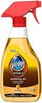 SC Johnson 26363 16オンス Pledge Revitalizingオイル 家具用ポリッシュ オレンジオイル付き