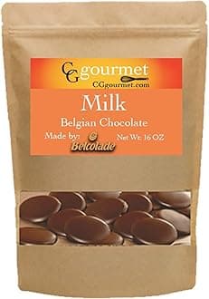 Belgian Baking Milk Chocolate Discs - Lait Selection 33% - 16 OZ - 1LB